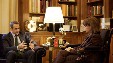 Συνάντηση Μητσοτάκη – Σακελλαροπούλου την Παρασκευή