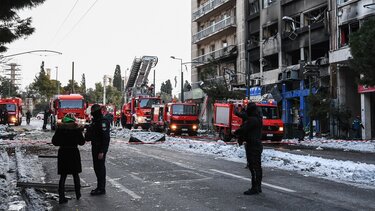 Εκρηξη στη Συγγρού: Δεν οφείλεται σε διαρροή φυσικού αερίου