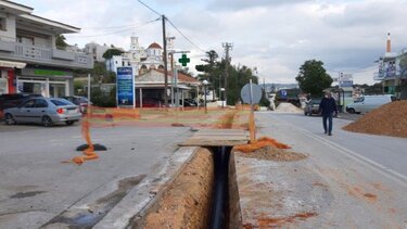 Διακοπή νερού στην παλαιά εθνική οδό Χανίων Κισσάμου