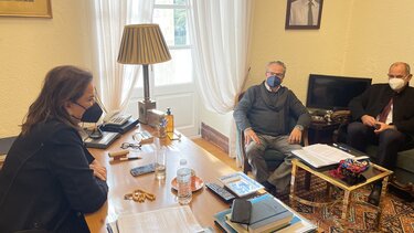Συνάντηση του Δημάρχου Πλατανιά με Μπακογιάννη και Διγαλάκη