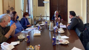 Συνάντηση της Μ. Κοζυράκη με τη νέα διοίκηση του ΤΕΕ-ΤΑΚ