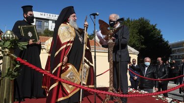 Η προσφώνηση του Δημάρχου Ηρακλείου στον νέο Αρχιεπίσκοπο Κρήτης κ. Ευγένιο 