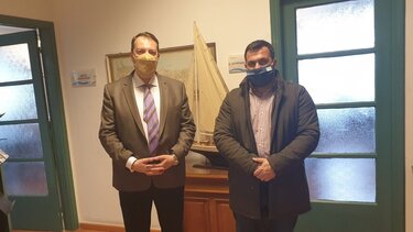 Συνάντηση Λευτέρη Κοκολάκη με τον Διευθ. Σύμβουλο του ΟΛΗ