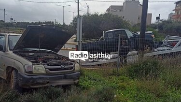 Δύο τραυματίες από σύγκρουση οχημάτων σε επικίνδυνο τροχαίο 