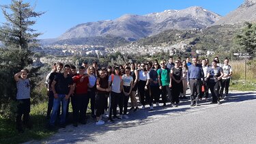 Μαθητική Πεζοπορία στον Κρουσώνα 