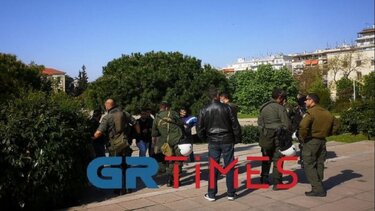 Νέα συγκέντρωση φοιτητών κατά της παρουσίας της αστυνομίας στο ΑΠΘ