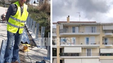 Άνδρας έπεσε από τον τέταρτο όροφο πολυκατοικίας