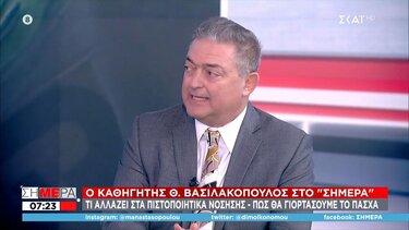 Βασιλακόπουλος: Αντίθετος στη χρονική επέκταση των πιστοποιητικών