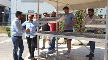 Γεγονός ο πρώτος πρότυπος πάγκος του Δήμου Χανίων για τις λαϊκές αγορές