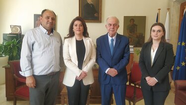 Σε Περιφέρεια και δήμο η Πρέσβης της Δημοκρατίας της Αλβανίας στην Ελλάδα