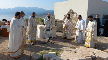 Θεία Λειτουργία στην Παλαιοχριστιανική Βασιλική στη Χερσόνησο μετά από 12 αιώνες