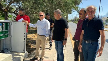 Νέοι φωτεινοί σηματοδότες σύγχρονης τεχνολογίας στην Ιεράπετρα