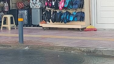 Πλημμύρισε ο κεντρικός δρόμος της Χερσονήσου