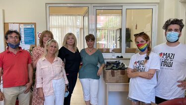 Πάνω από 160 ζευγάρια παιδικά παπούτσια από το Δήμο Χανίων και την Ένωση “Μαζί για το Παιδί” 