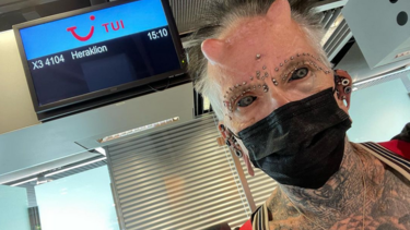 Στην Κρήτη ο άνθρωπος με τα περισσότερα piercing στο σώμα του