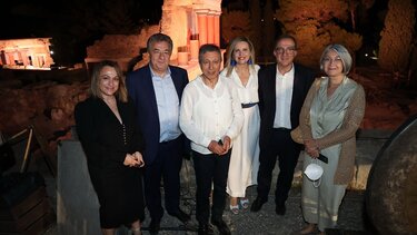 "Μάγεψε" η κρατική ορχήστρα στο μινωικό ανάκτορο της Κνωσού