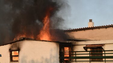 Φιλοξενία πολιτών που επλήγησαν από την πυρκαγιά στην Πεντέλη	