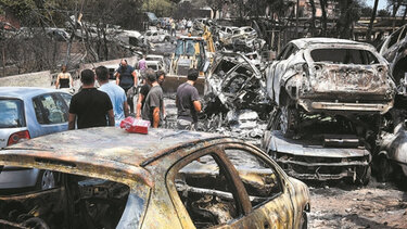 Μάτι: Συγκλονιστικό αδημοσίευτο υλικό από τη φονική πυρκαγιά