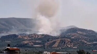 Σε ύφεση η φωτιά στην Πόμπια - Παραμένει ο φόβος των αναζωπυρώσεων