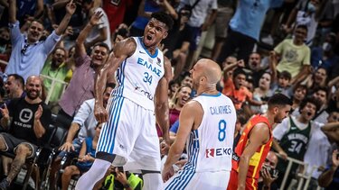 Ελλάδα-Ισπανία: Τα highlights και το σόου του Αντετοκούνμπο!