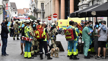 Βρυξέλλες: Συνελήφθη ο οδηγός του βαν που έπεσε σε καφετέρια