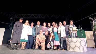 Θερμό χειροκρότημα και συγκίνηση στην παράσταση «Οι Γερμανοί ξανάρχονται»