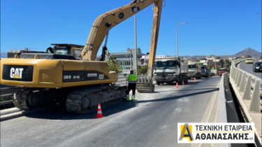 Αντιπλημμυρικά έργα ΠΕ Ηρακλείου: Έναρξη καθαρισμού του ποταμού στο Γιόφυρο