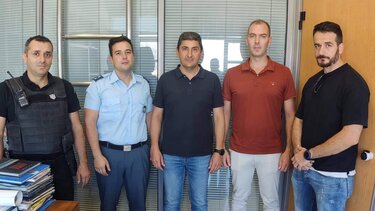 Με τον Λ. Αυγενάκη συναντήθηκε το προεδρείο της Ένωσης Αστυνομικών Ηρακλείου