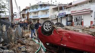 Κακοκαιρία στην Κρήτη: Μέτρα από τις τράπεζες για στήριξη επιχειρήσεων και νοικοκυριών