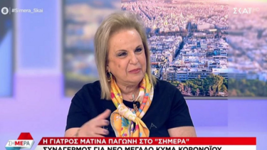 Παγώνη: Δεν ξέρουμε πότε θα τελειώσουμε με τον κορωνοϊό