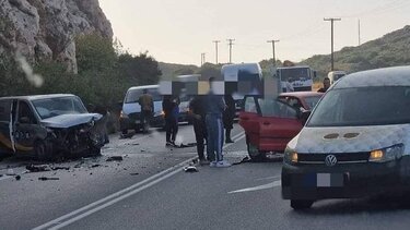 Παρ'ολίγον διπλή τραγωδία! - Σώο το βρέφος από το τροχαίο