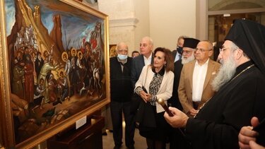 Βρακοφόροι και Φουστανελάδες Άγιοι στο μουσείο της «Αγίας Αικατερίνης Σιναϊτών»