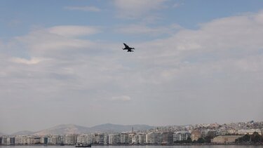 Πτήσεις μαχητικών αεροσκαφών πάνω από τη Θεσσαλονίκη