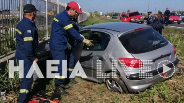  Νεκρή 50χρονη σε τροχαίο στην Πατρών-Πύργου