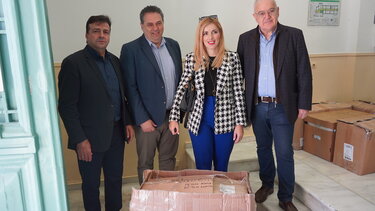 Πρωτοχρονιά με δώρα για τα παιδιά του Κέντρου Δημιουργικής Απασχόλησης Παιδιών με Αναπηρία Μαλεβιζίου