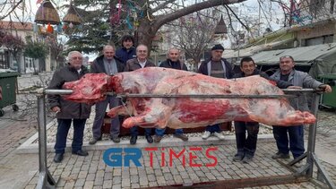  Στον Έβρο η μεγαλύτερη σούβλα της χρονιάς! 