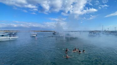 Με ιδιαίτερη λαμπρότητα ο αγιασμός των υδάτων στον Δήμο Πλατανιά