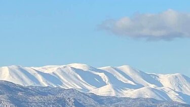 Επιτέλους, ντύθηκε στα λευκά ο Ψηλορείτης!