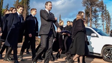 Στο Τατόι για το τρισάγιο η οικογένειά του Κωνσταντίνου Γλύξμπουργκ