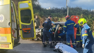 Τροχαίο ατύχημα στα Χανιά – Στο σημείο η Πυροσβεστική