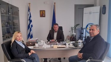 Στο Δήμο Χερσονήσου η υποψήφια βουλευτής του ΠΑΣΟΚ, Ελένη Μαραγκάκη