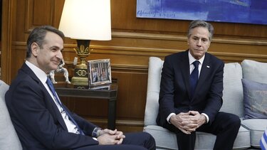 Στο Μαξίμου ο Α. Μπλίνκεν - "Kalispera Greece", έγραψε νωρίτερα στο Twitter