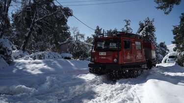 Τι προβλέπει το επικαιροποιημένο έκτακτο δελτίο καιρού - Πού θα έχουμε σφοδρές χιονοπτώσεις