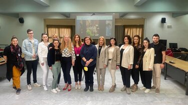 Μαθητές και εκπαιδευτικούς που μετέχουν στο Erasmus+ συνάντησε ο Δήμαρχος Αγίου Νικολάου