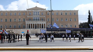 Ολοκληρώθηκε η παρέλαση για την 25η Μαρτίου στην Αθήνα