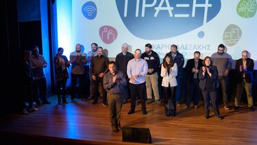 Παρουσίασε τους πρώτους υποψηφίους του, ο Χάρης Αλεξάκης στον Άγιο Νικόλαο