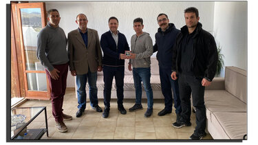 Εθιμοτυπική επίσκεψη στον νέο Αστυνομικό Διευθυντή Λασιθίου