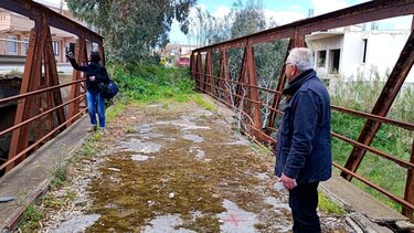 Σε εξέλιξη η μελέτη για τη στατική επάρκεια και ανάδειξη της Ιστορικής Μεταλλικής Γέφυρας Ταυρωνίτη