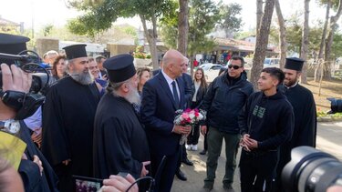 Στην Ίμβρο με τον Οικουμενικό Πατριάρχη Βαρθολομαίο ο Νίκος Δένδιας