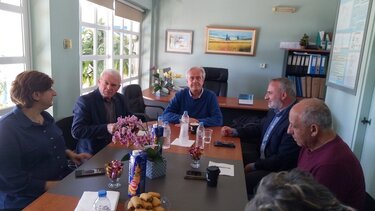Επίσκεψη αντιπροσωπείας του ΣΥΡΙΖΑ – ΠΣ Λασιθίου στη ΔΕΥΑ Σητείας